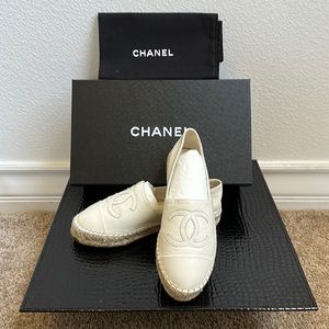 NWT Chanel espadrilles.